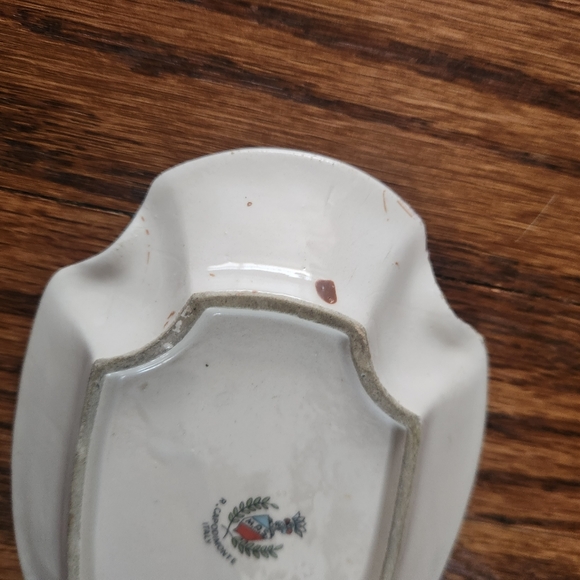 R. CAPODIMONTE VINTAGE ASHTRAY ITALY - Picture 11 of 13